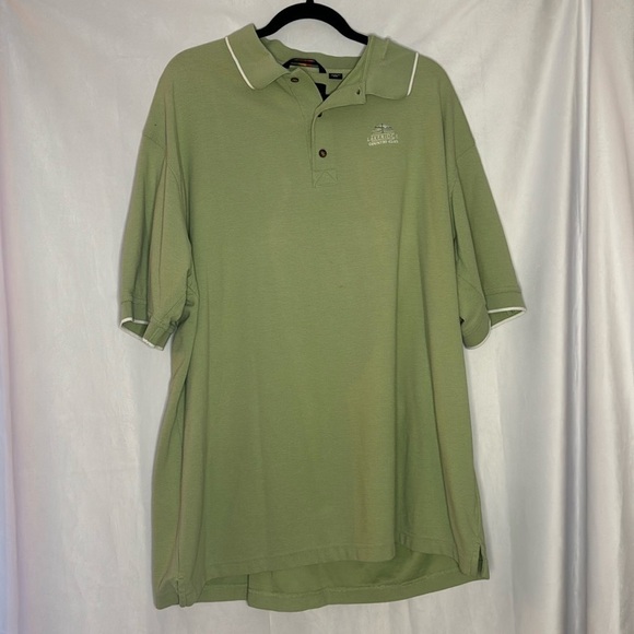 LAKE RIDGE COUNTRY CLUB GREG NORMAN GREEN POLO (XXL) - Picture 1 of 7